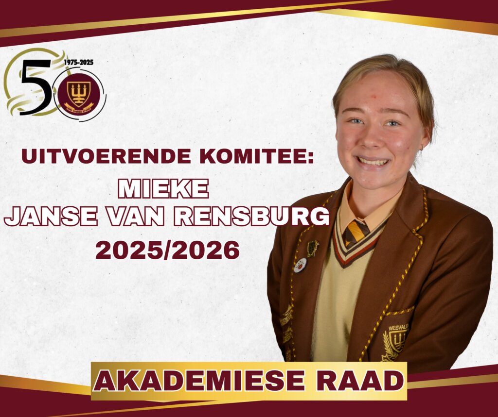 Mieke Janse van Rensburg Wesvalia Akademiese Raad