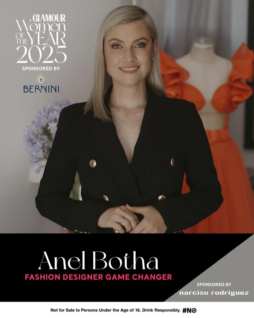 Anel Botha GLAMOUR Women of the Year award celebration